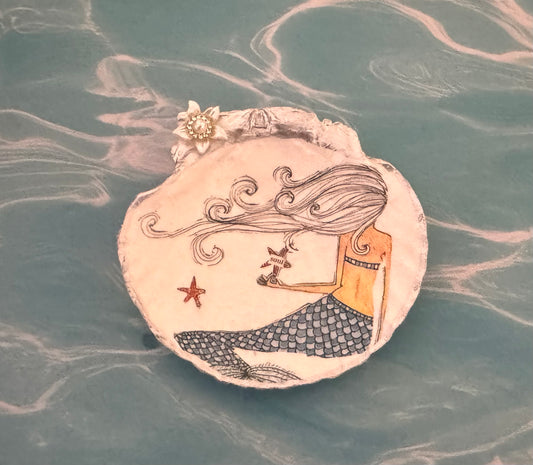 Mermaid Seashell Trinket Dish